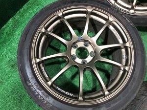Jantes 8JJ ! Advan Racing RZ R17 5*100 +47 M.A.T SUBARU IMPREZA OEM 28111AE019 GDA, GDB, GD 2002