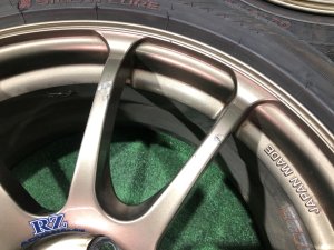 Jantes 8JJ ! Advan Racing RZ R17 5*100 +47 M.A.T SUBARU IMPREZA OEM 28111AE019 GDA, GDB, GD 2002