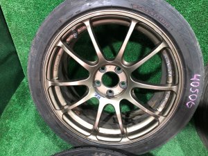 Jantes 8JJ ! Advan Racing RZ R17 5*100 +47 M.A.T SUBARU IMPREZA OEM 28111AE019 GDA, GDB, GD 2002