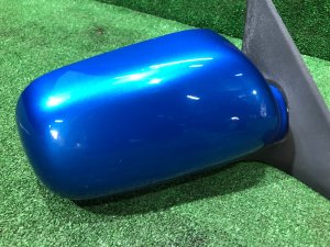 右ミラー SUBARU IMPREZA OEM 91031FE000PG GDA, GDB, GD 2002 Blue 02C