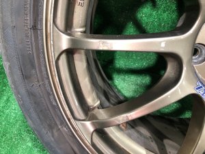 车轮 8JJ ! Advan Racing RZ R17 5*100 +47 M.A.T SUBARU IMPREZA OEM 28111AE019 GDA, GDB, GD 2002