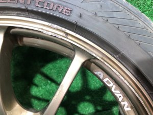 车轮 8JJ ! Advan Racing RZ R17 5*100 +47 M.A.T SUBARU IMPREZA OEM 28111AE019 GDA, GDB, GD 2002