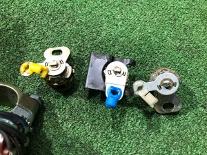Canhão da ignição Комплект замков SUBARU IMPREZA OEM 57491FE331 GDA, GDB, GD 2002 Blue 02C