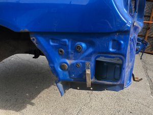 左リアフェンダー SUBARU IMPREZA OEM 51439FE110, 51439FE112 GDA, GDB, GD 2002 Blue 02C