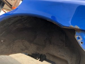 左リアフェンダー SUBARU IMPREZA OEM 51439FE110, 51439FE112 GDA, GDB, GD 2002 Blue 02C