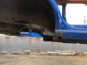 Крыло заднее правое SUBARU IMPREZA OEM 51439FE100, 51439FE102 GDA, GDB, GD 2002 Blue 02C