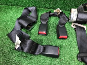 Rear seat belts SUBARU IMPREZA OEM 64660FE000NE, 64660FE010NE GDA, GDB, GD 2002 Blue 02C