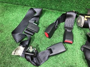 Rear seat belts SUBARU IMPREZA OEM 64660FE000NE, 64660FE010NE GDA, GDB, GD 2002 Blue 02C
