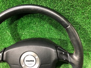 ステアリングホイール Momo с Airbag SUBARU IMPREZA OEM 34311AE100 GDA, GDB, GD 2002 Blue 02C