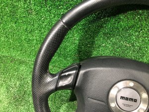 ステアリングホイール Momo с Airbag SUBARU IMPREZA OEM 34311AE100 GDA, GDB, GD 2002 Blue 02C