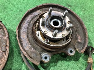 后轮毂 пустые SUBARU IMPREZA OEM 28052AA031, 28016AA020 GDA, GDB, GD 2002 EJ205 AT