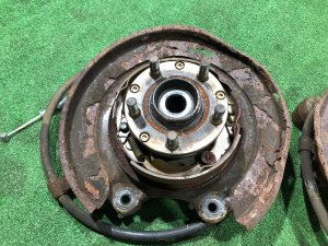 后轮毂 пустые SUBARU IMPREZA OEM 28052AA031, 28016AA020 GDA, GDB, GD 2002 EJ205 AT