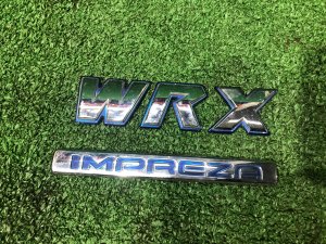 车标 WRX IMPREZA SUBARU IMPREZA OEM 93073FE050 GDA, GDB, GD 2002 Blue 02C