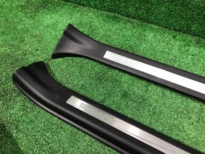 スカッフプレート STI SUBARU LEVORG OEM 94060VA020VH, 94060VA030VH, 94061FJ011VH VMG VM4 VM 2015 Dark Gray 61K