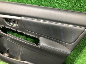 Door trim panels синяя строчка!!! SUBARU LEVORG OEM 94212VA101VH, 94212VA111VH, 94222VA101VH, 94222VA111VH VMG VM4 VM 2015 Dark Gray 61K