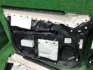 Door trim panels синяя строчка!!! SUBARU LEVORG OEM 94212VA101VH, 94212VA111VH, 94222VA101VH, 94222VA111VH VMG VM4 VM 2015 Dark Gray 61K
