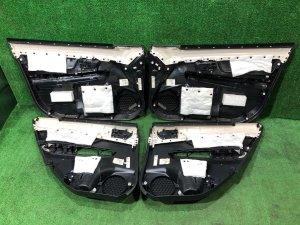 Door trim panels синяя строчка!!! SUBARU LEVORG OEM 94212VA101VH, 94212VA111VH, 94222VA101VH, 94222VA111VH VMG VM4 VM 2015 Dark Gray 61K