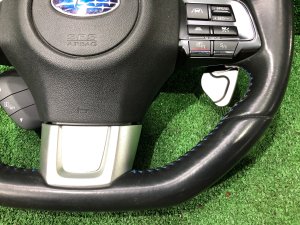 Руль без дефектов SUBARU LEVORG OEM 34312VA010VH VMG VM4 VM 2015 Dark Gray 61K
