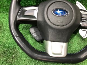 Руль без дефектов SUBARU LEVORG OEM 34312VA010VH VMG VM4 VM 2015 Dark Gray 61K