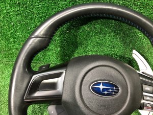Руль без дефектов SUBARU LEVORG OEM 34312VA010VH VMG VM4 VM 2015 Dark Gray 61K