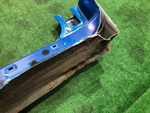 Порог металл левый SUBARU IMPREZA OEM 51620FE051 GDA 2002 Blue 02C