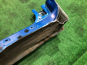 Порог металл левый SUBARU IMPREZA OEM 51620FE051 GDA 2002 Blue 02C
