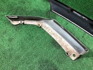 フロントリップスポイラー плюс клыки SUBARU LEGACY OEM 57703AE190PE BEE 2002 WHITE PEARL 081