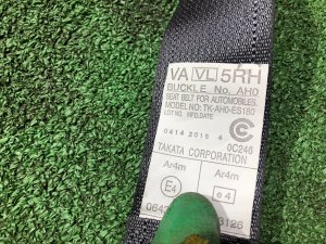 Rear seat belts SUBARU LEVORG OEM 64660VA101VI, 64681VA100VI, 64680VA030VI VMG 2015 Dark Gray 61K