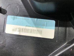 Puerta trasera izquierda RAND ROVER RANGE ROVER SPORT OEM DK62-24721 2019