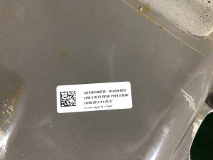 地毯 Задний LAND ROVER RANGE ROVER SPORT OEM LR113374 2019