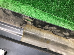 Left sill LAND ROVER RANGE ROVER SPORT OEM LR110603, CPLA-101D57-AD 2019