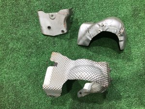 Proteção térmica do turbo LAND ROVER RANGE ROVER SPORT OEM LR081627, H4P3-6K738-KA 2019 PТ204