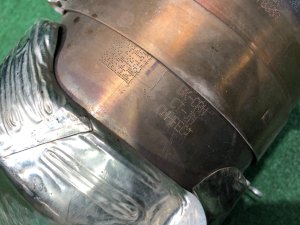 Catalizador LAND ROVER RANGE ROVER SPORT OEM LR138318, LR170908, LR110433, JPLA-5H285-BA 2019 PТ204