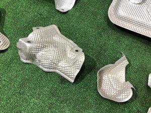 Exhaust heat shields LAND ROVER RANGE ROVER SPORT OEM LR092621, LR136830 2019 PТ204
