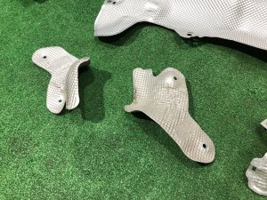 Exhaust heat shields LAND ROVER RANGE ROVER SPORT OEM LR092621, LR136830 2019 PТ204