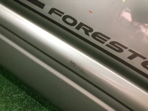 Puerta trasera izquierda SUBARU FORESTER OEM 61401FC013 SF5 1998 silver 792