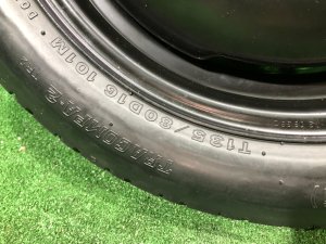 备胎 T135/80D16 SUBARU FORESTER OEM 12345678 SF5 1998