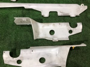 地毯固定件 SUBARU FORESTER OEM 94065FA100, 94065FA060 SF5 1998 silver 792