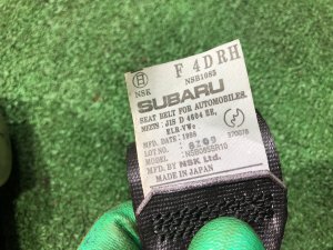Cintos de segurança комплект SUBARU FORESTER OEM 64611FC320OE, 64651FC020OE, 64651FC030OE SF5 1998 silver 792