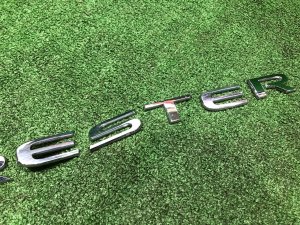 Emblema SUBARU FORESTER OEM 93080FC020 SF5 1998 silver 792