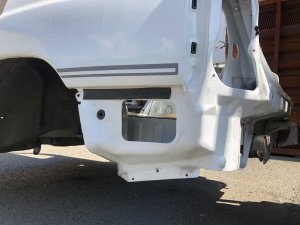 Sección trasera de la carrocería REAR CUT SUBARU FORESTER OEM 51402FC042, 51402FC052 1999 White 51E