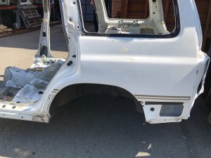 Sección trasera de la carrocería REAR CUT SUBARU FORESTER OEM 51402FC042, 51402FC052 1999 White 51E