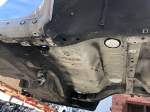 Sección trasera de la carrocería REAR CUT SUBARU FORESTER OEM 51402FC042, 51402FC052 1999 White 51E