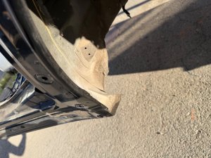 Крыло заднее левое SUBARU LEGACY OEM 51490AG0109P BP5 2004 BLACK 32J
