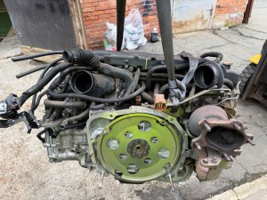 Motor до рест EJ20XDKBJE SUBARU LEGACY OEM 10100BM170 BP5 2004 EJ20X AT