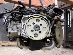 Motor до рест EJ20XDKBJE SUBARU LEGACY OEM 10100BM170 BP5 2004 EJ20X AT