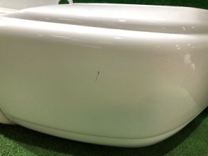 后保险杠 SUBARU FORESTER OEM 57717FC030WG, 57720FC030 SF9, SF5 1998 White 51E