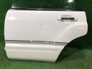 Left rear door SUBARU FORESTER OEM 61401FC013 SF9, SF5 1998 White 51E