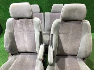 シートセット SUBARU FORESTER OEM 64010FC420NF, 64230FC060NF, 64010FC430NF, 64240FC060NF SF9, SF5 1998 White 51E