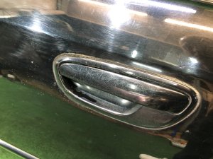 Дверь передняя левая SUBARU LEGACY OEM 60009AG0109P BP5 2004 BLACK 32J